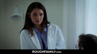 Silvia Salvia Undersöker hennes Sons Snopp Erektion