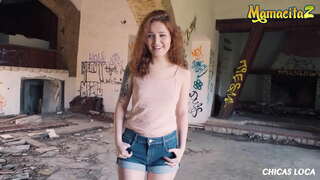 CHICAS LOCA - Shelley-Bliss - Lockigt Hår Tonåring Riskabelt Offentliga Sex Med Kåt Främling