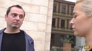 ПАЛЯВАННЕ НА 4K. Красуня стамілася ад палюбоўніка і вырашае заняцца сэксам з незнаёмцам